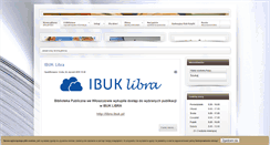 Desktop Screenshot of biblioteka-wloszczowa.pl